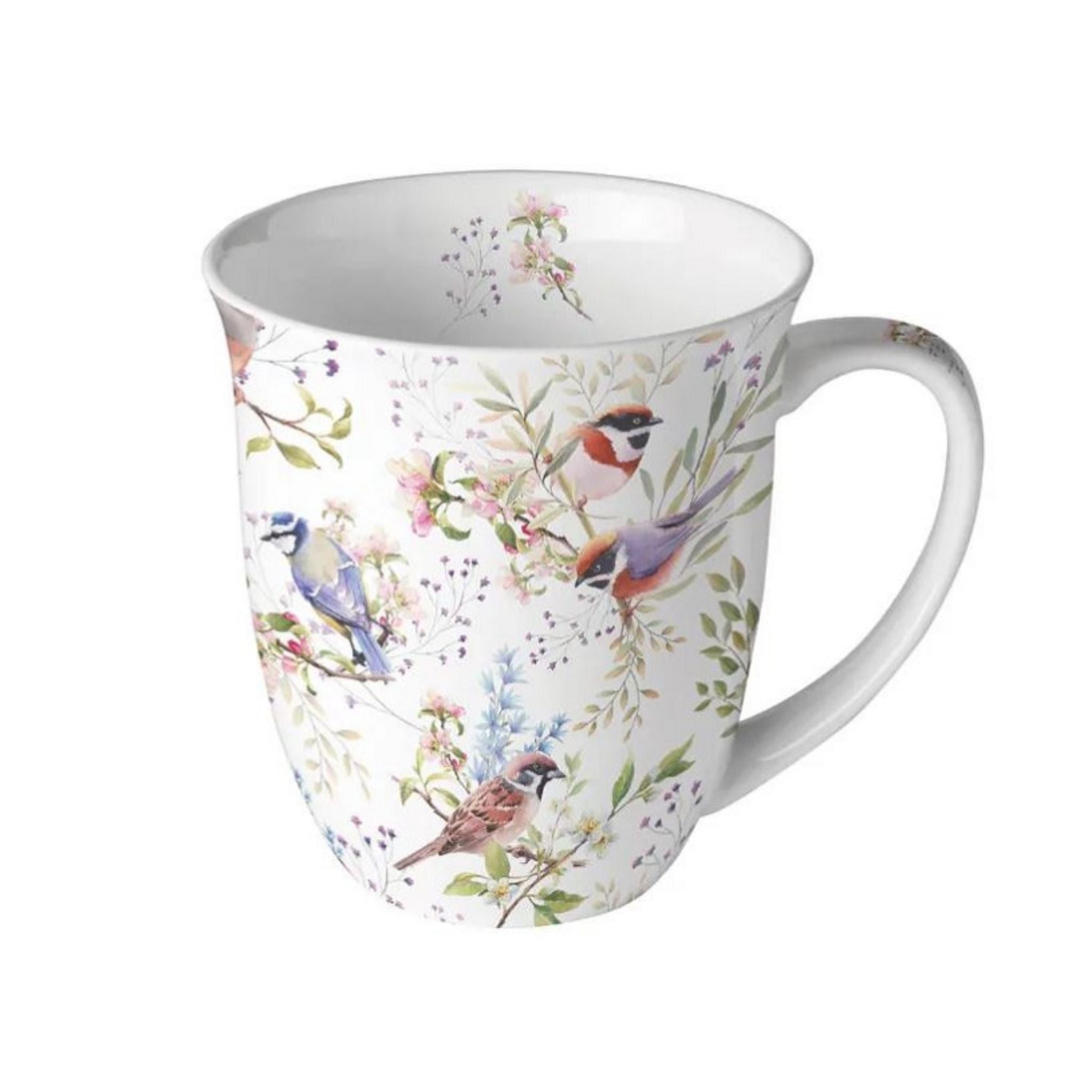 Porzellan Tasse Vögel Morgengezwitscher 0,4L