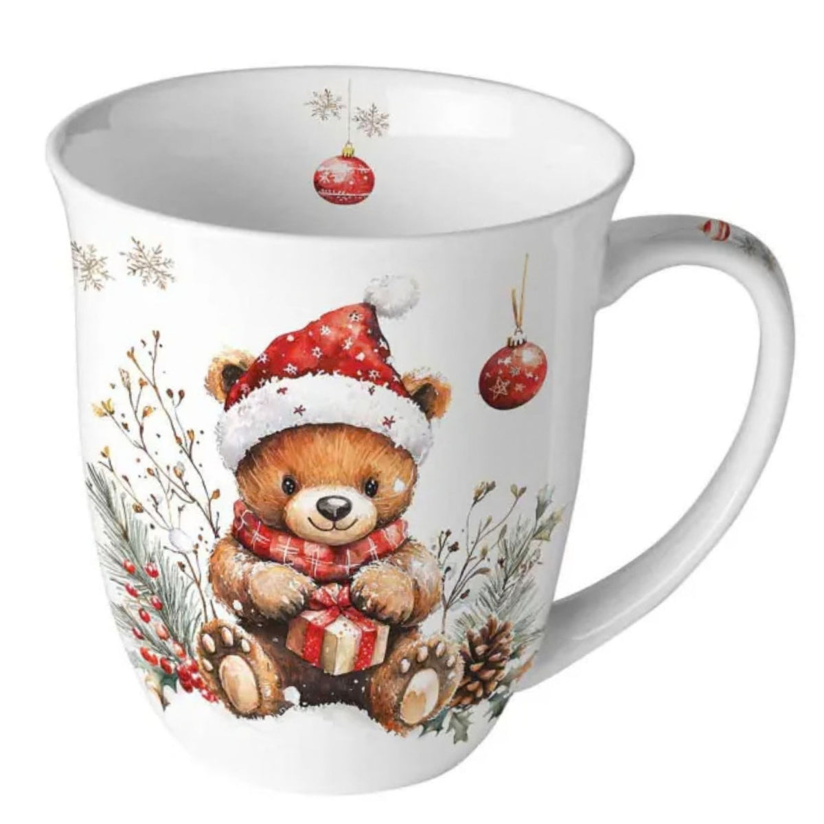 Porzellan Tasse Teddybär Weihnachten 0,4 L