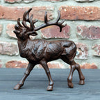 Hirsch röhrend Gusseisen
