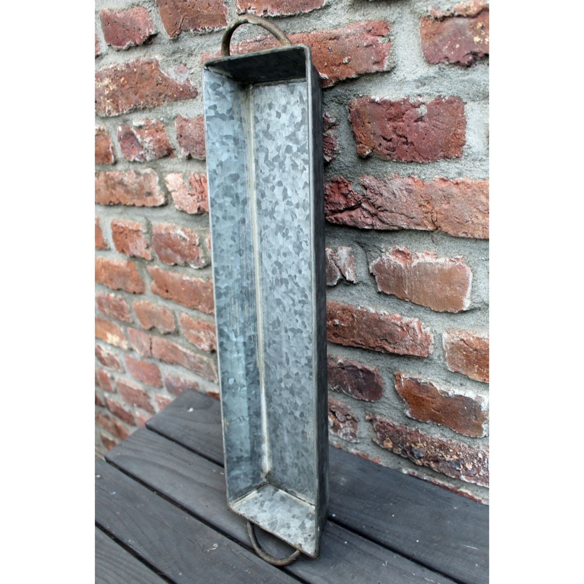 Zink Tablett Vintage Shabby Chic 58cm