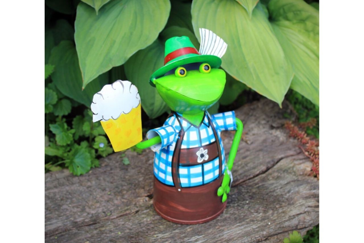 Zaunhocker Frosch Bier Sepp