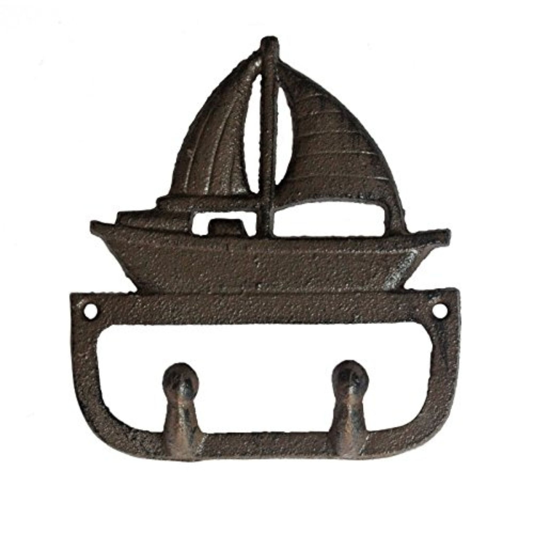 Doppel Wandhaken Segelschiff Boot Garderobe