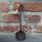 Nostalgie Schaumlöffel Gusseisen H22cm Gartendeko