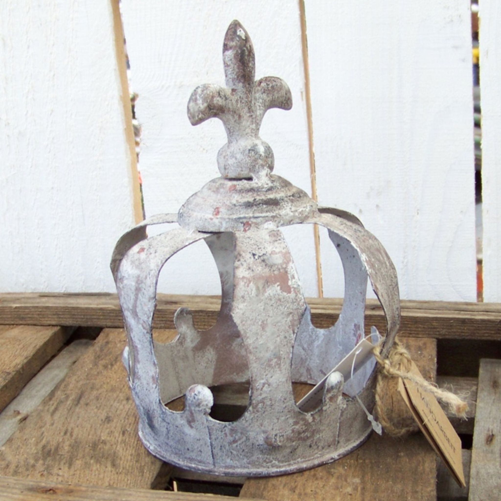 Krone ArtFerro aus Metall Gartendeko H18cm