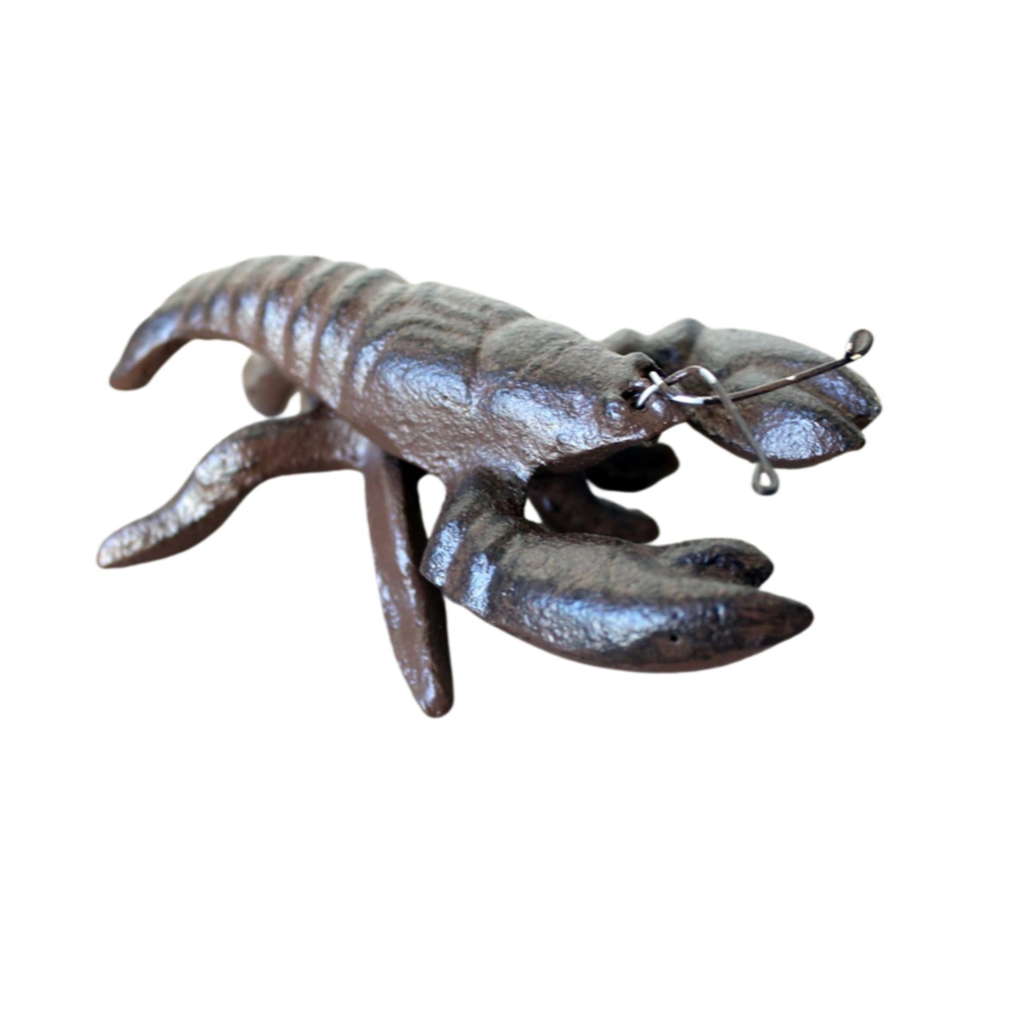 Gartenfigur Hummer Gusseisen