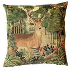 Gobelin Kissen Hirsch rechts Country Landhaus