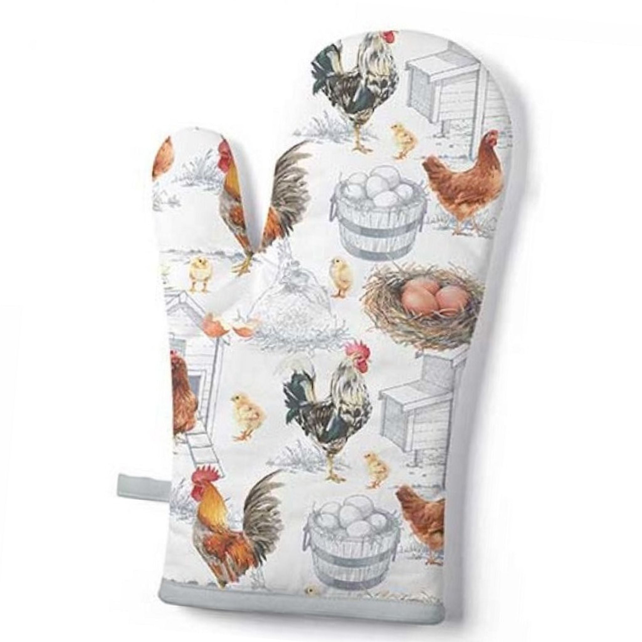 Ofenhandschuh Hühnerfarm Backhandschuh Küche
