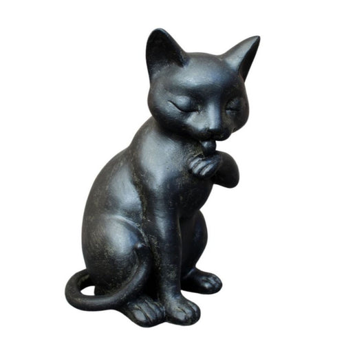 Dekofigur Katze Pfote Nostalgie Figur 20 cm