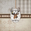 20 Servietten Vintage Hirsch