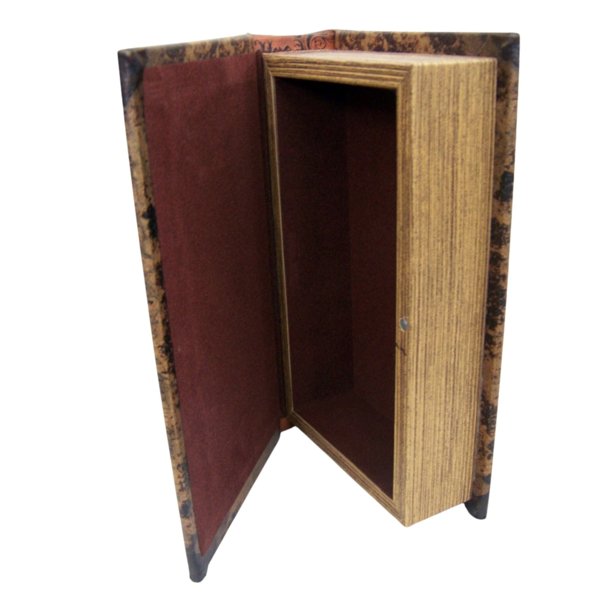 Buchschatulle Amerika Antikstil Buchversteck 21cm