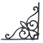 Regalträger frz Lilie 24,5 x 24,5 cm