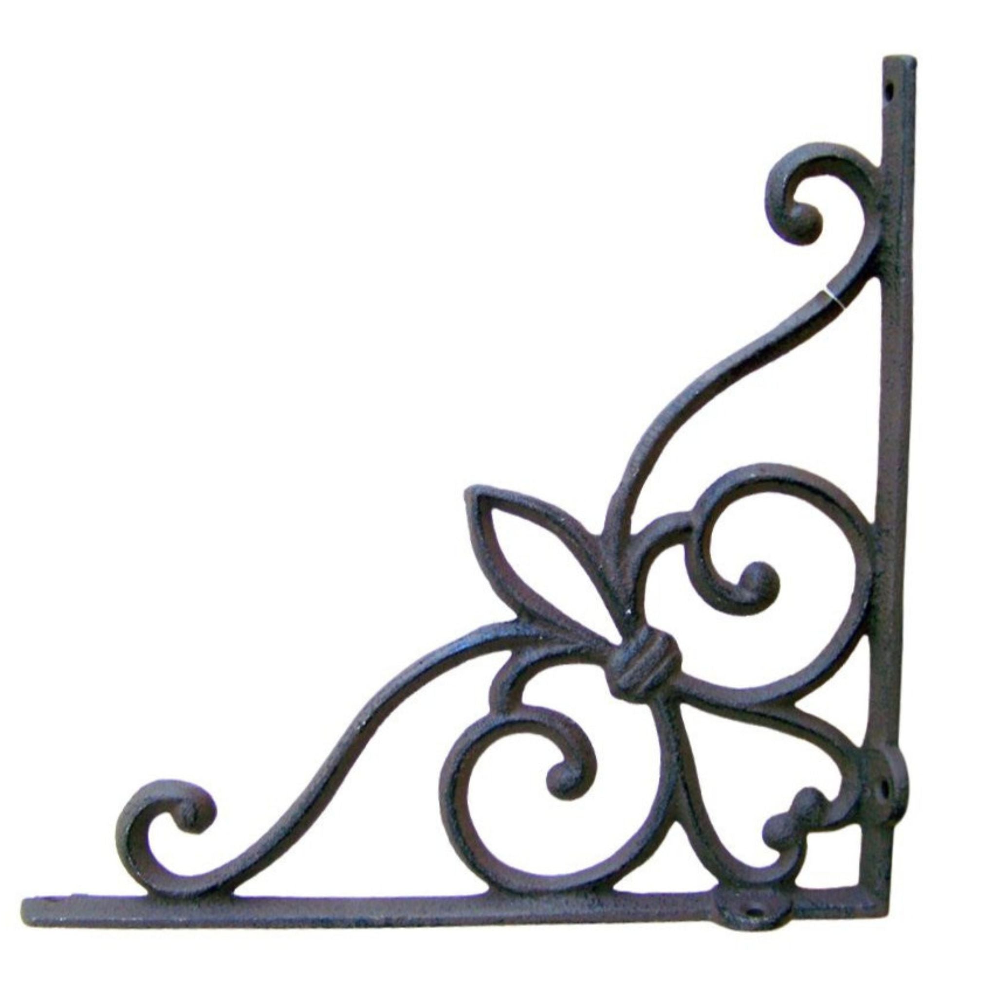 Regalträger frz Lilie 24,5 x 24,5 cm