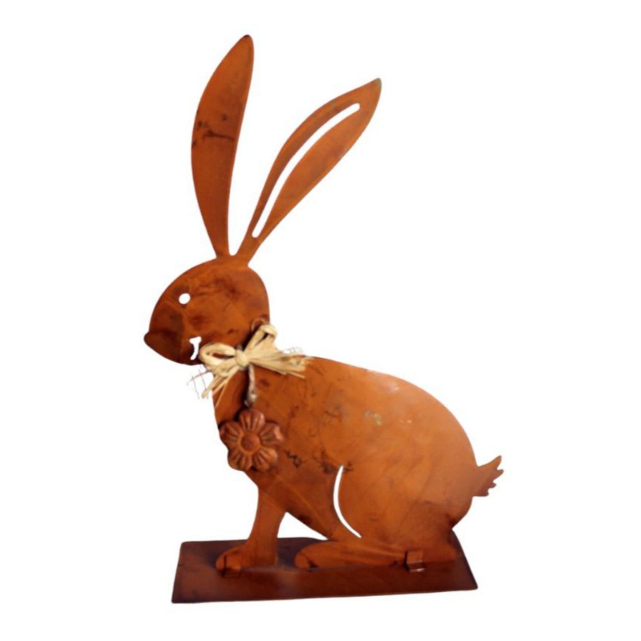 Dekofigur Hase sitzend H32cm