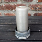 Zink Kerzenhalter Nostalgie Shabby-Stil 7cm