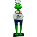 Gartenfigur Frosch Grillen
