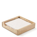 Serviettenhalter aus Mangoholz - Landhausstil 18,5 cm