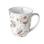 Porzellan Tasse Vögel Morgengezwitscher 0,4L