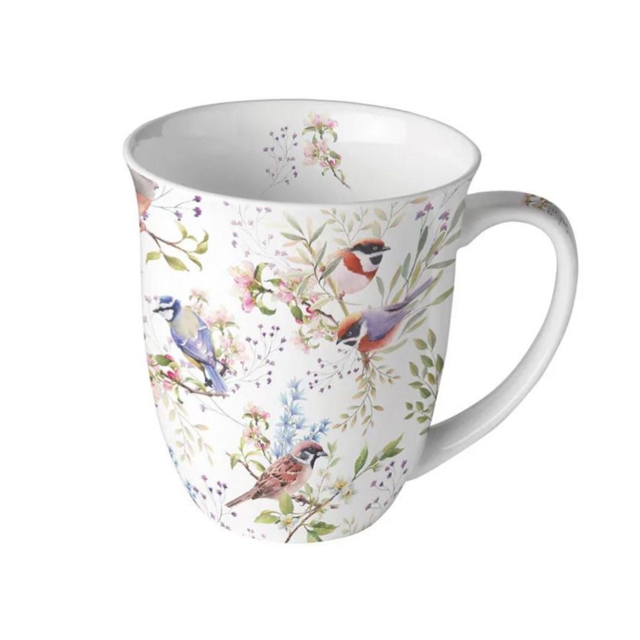 Porzellan Tasse Vögel Morgengezwitscher 0,4L