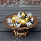 Nostalgie Anbiet Schale gold Dekoschale Tischdeko