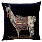 Gobelin Kissen Lama Zierkissen Ethno Oriental