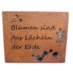 Rostschild Blumen sind