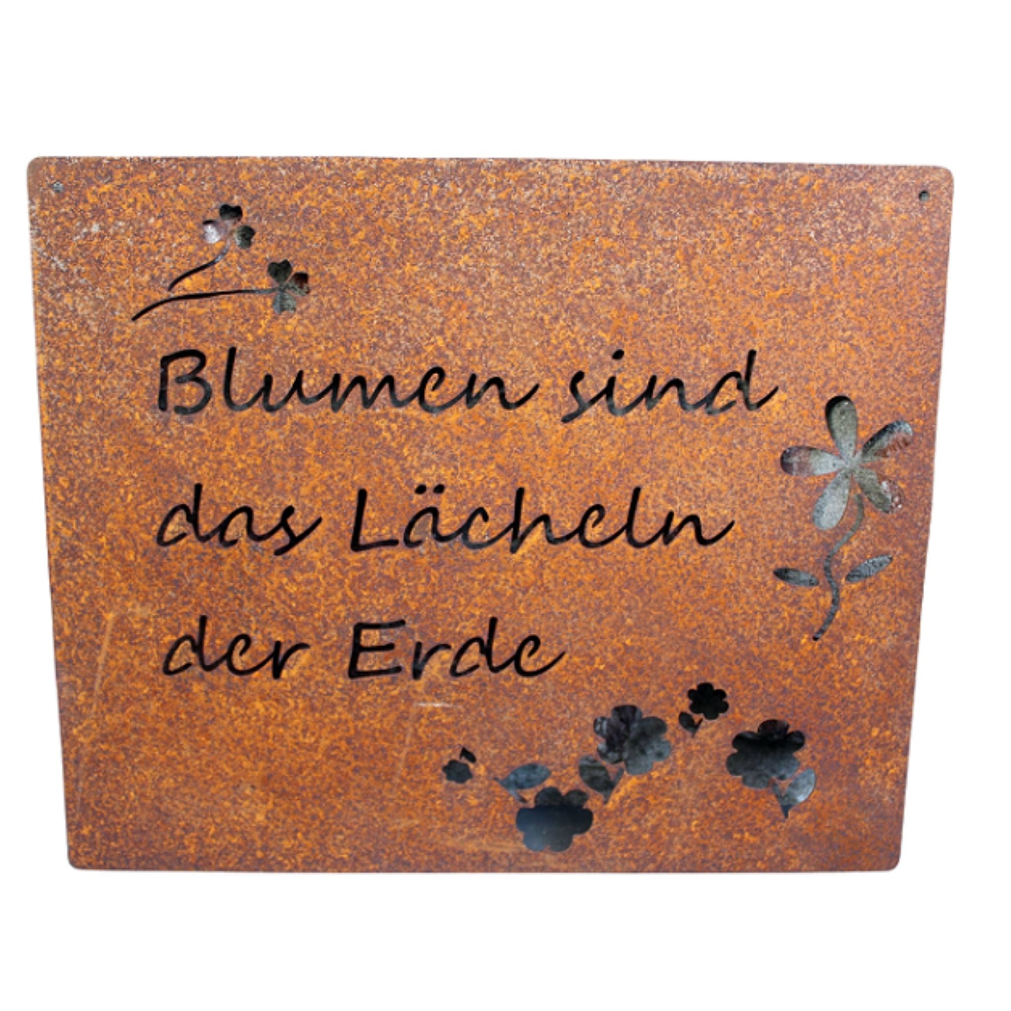 Rostschild Blumen sind