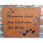 Rostschild Blumen sind