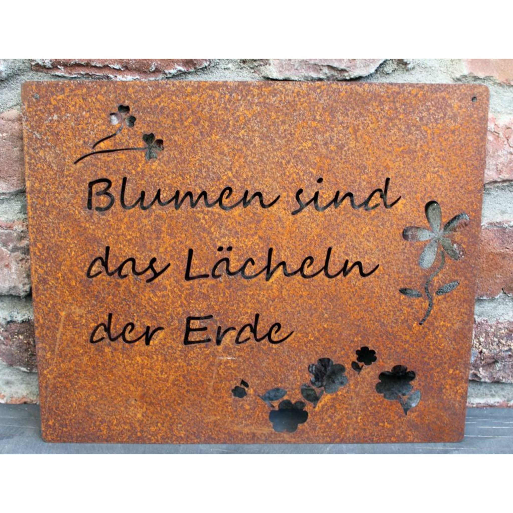 Rostschild Blumen sind