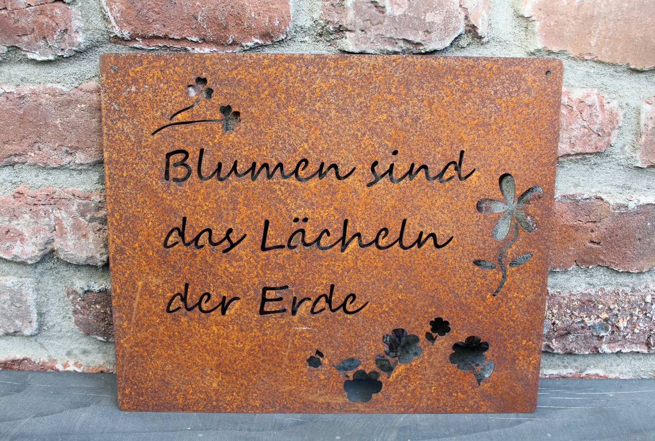 Rostschild Blumen sind