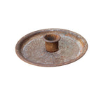 Kerzenhalter rund rostig D12,5cm