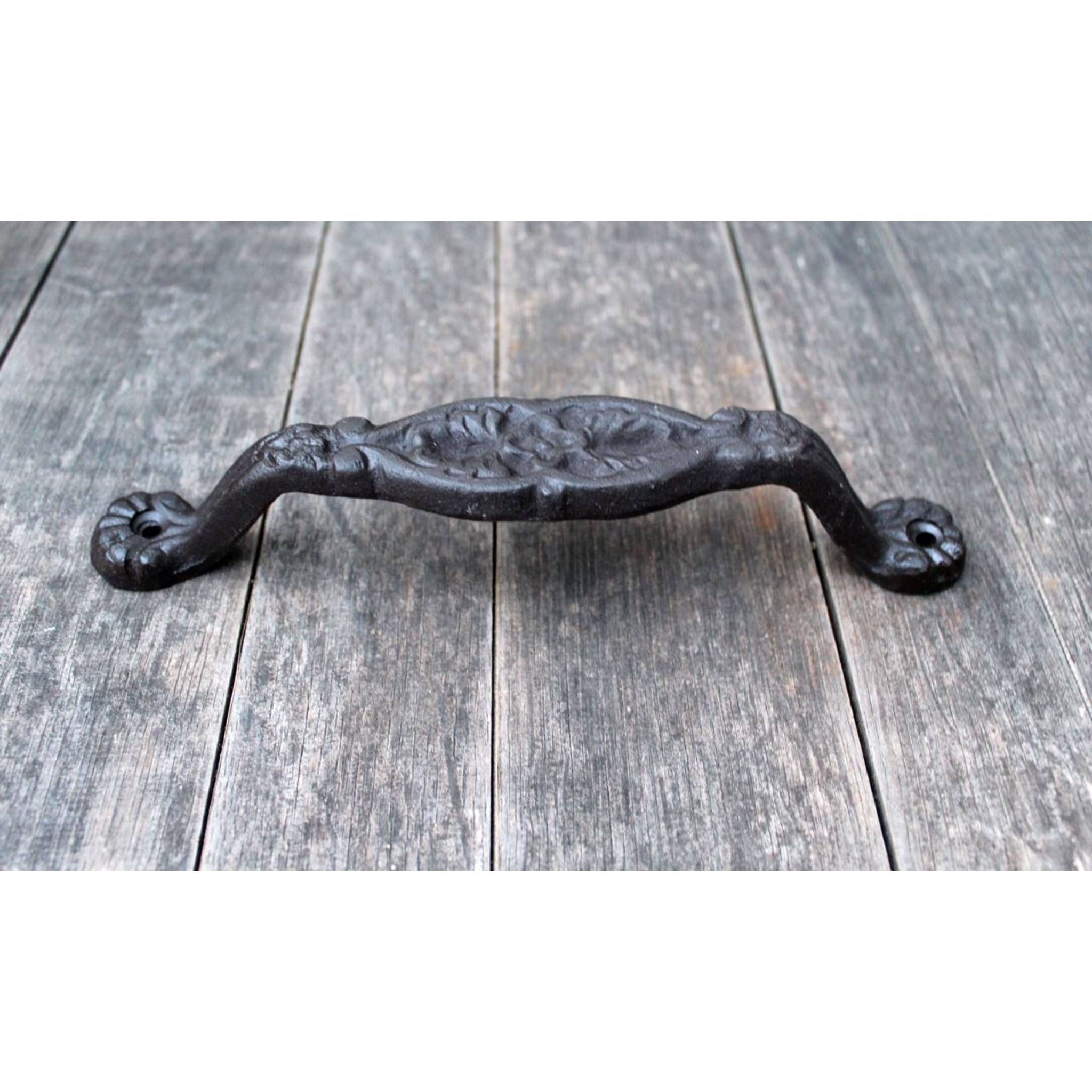 Türgriff Handgriff Gusseisen Antikbraun Nostalgie 22cm