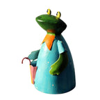 Zaunhocker Frau Frosch Schirm