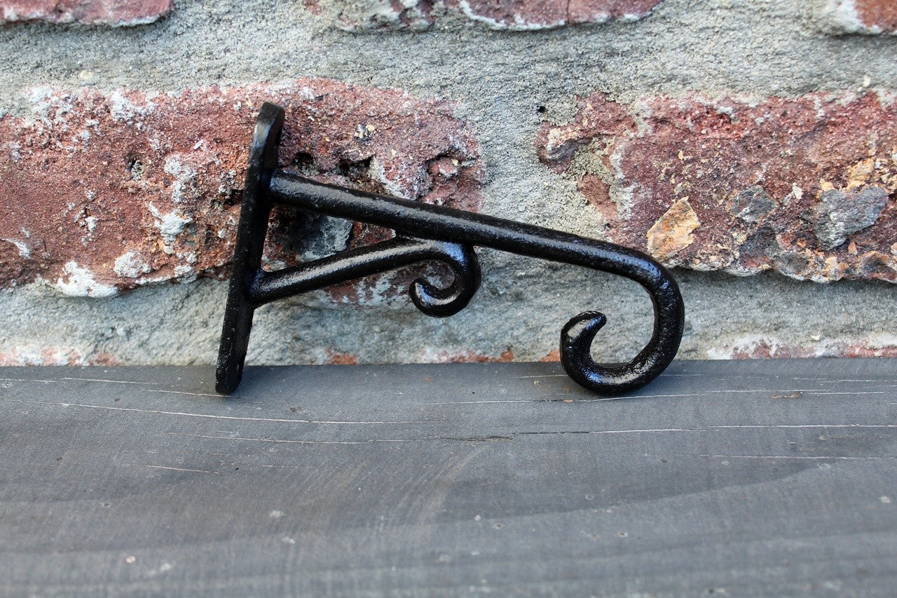 Wandhaken Laternenhaken L12cm Schwarz