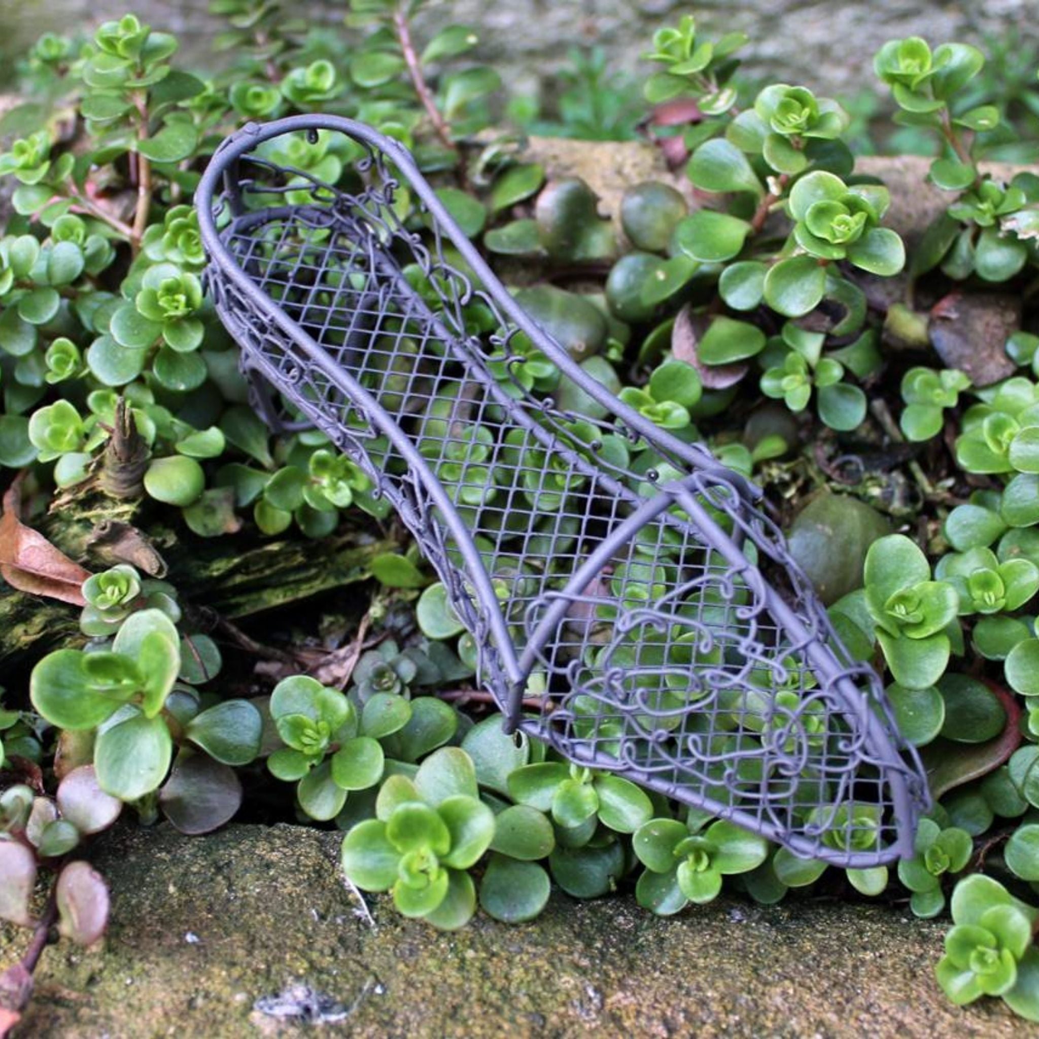 Drahtschuh zum Bepflanzen L19cm