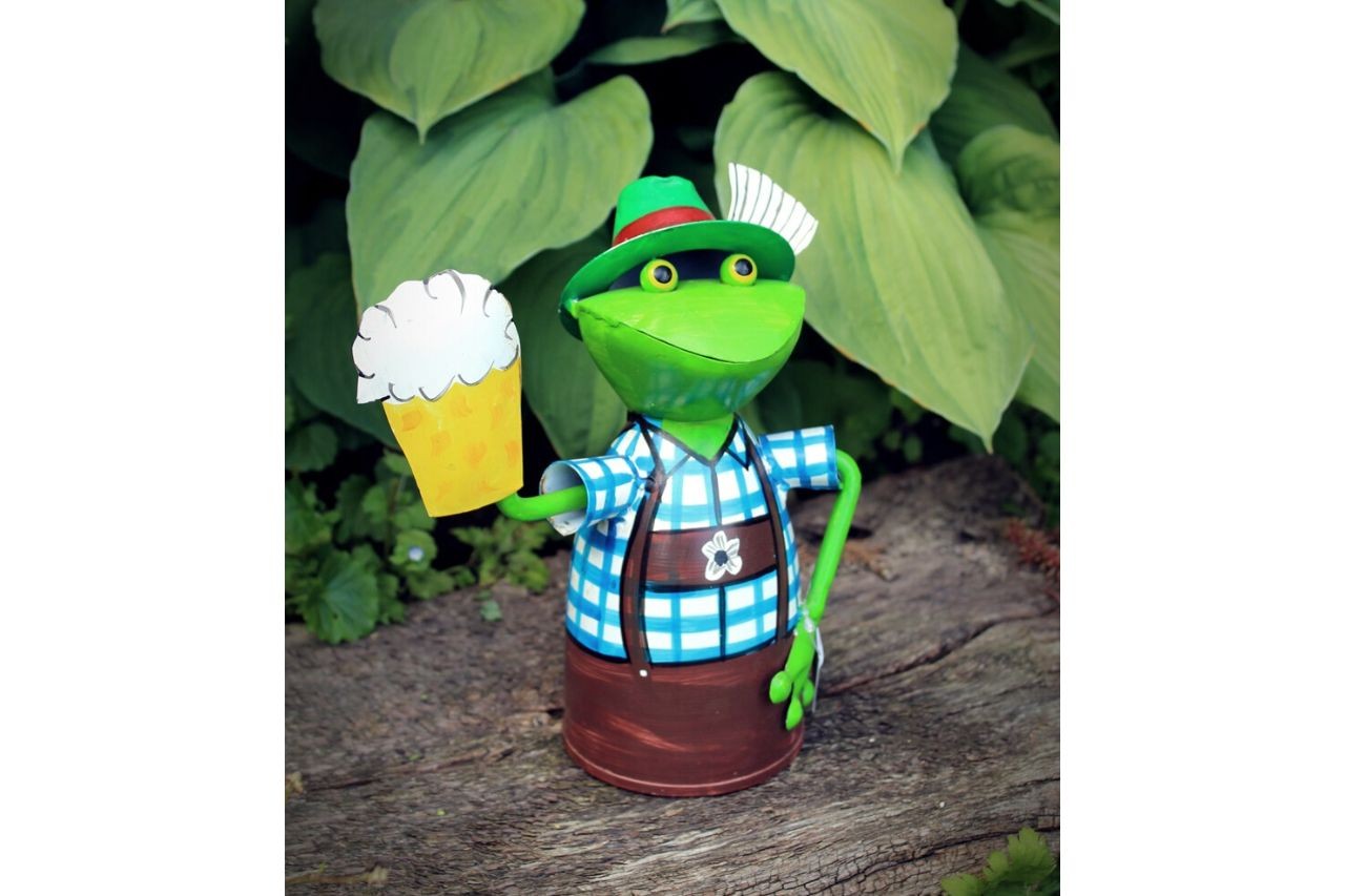 Zaunhocker Frosch Bier Sepp