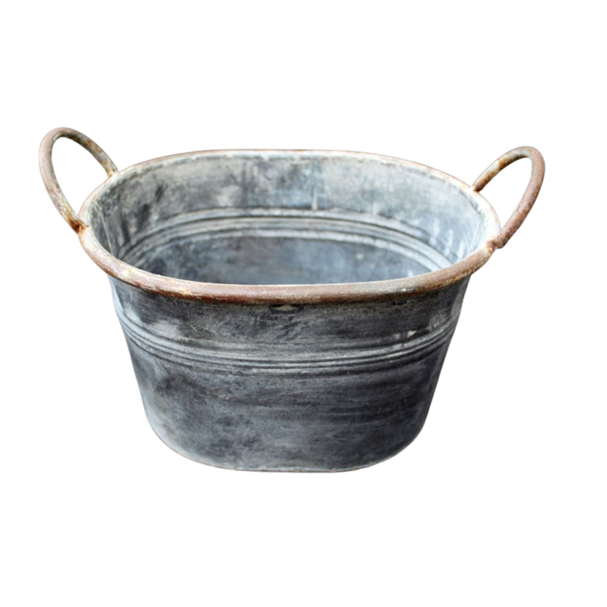 Pflanzschale Zink L22cm