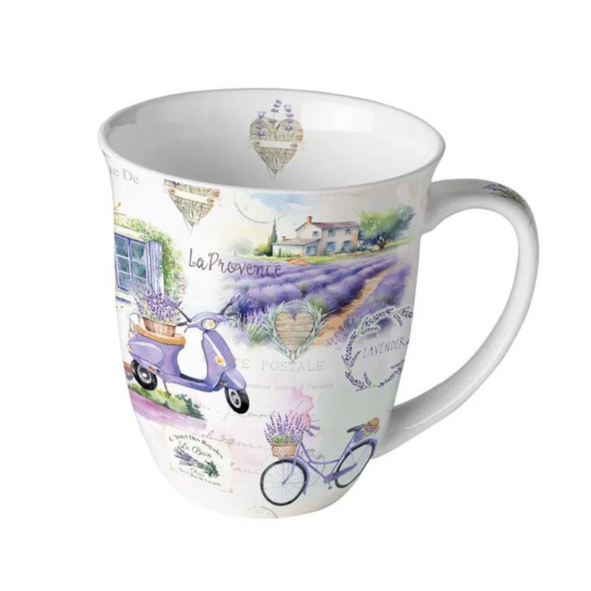 Porzellan Tasse La Provence Landhaus 0,4L