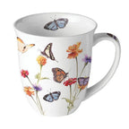 Porzellan Tasse Schmetterlingszauber Landhaus 0,4L