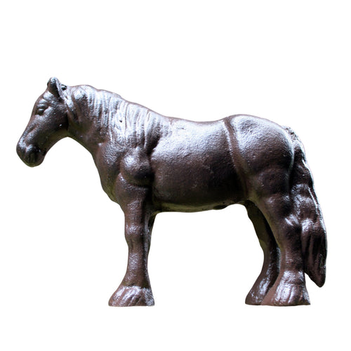 Dekofigur Pferd Gusseisen