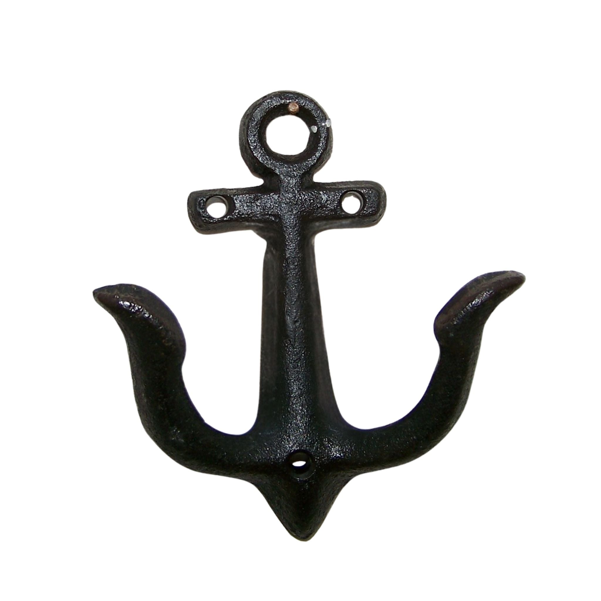 Wandhaken Anker antikschwarz Garderobe maritim H11cm