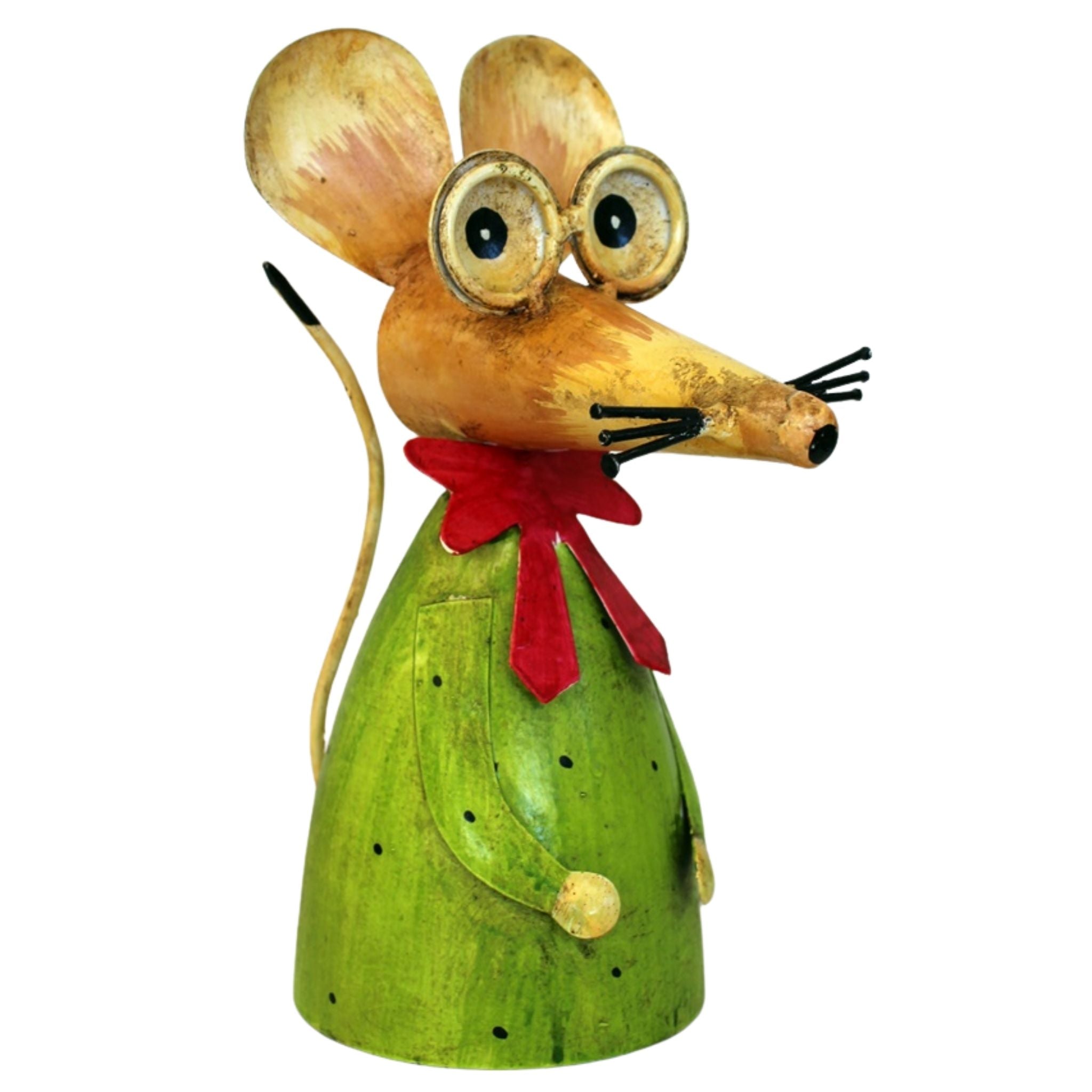 Zaunhocker Maus Ben grün