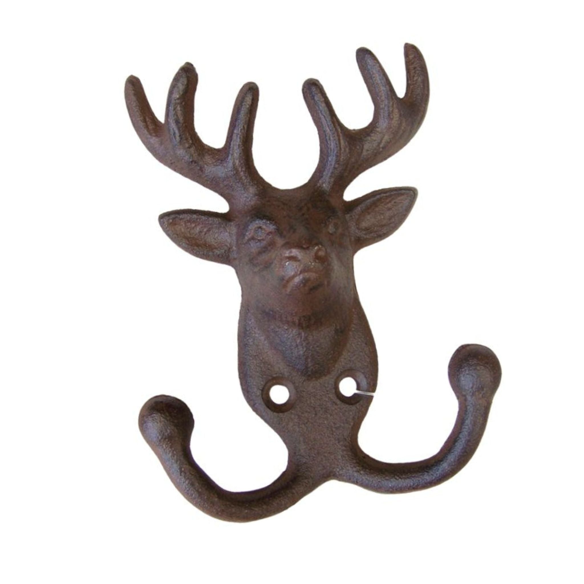 Doppel Wandhaken Hirsch