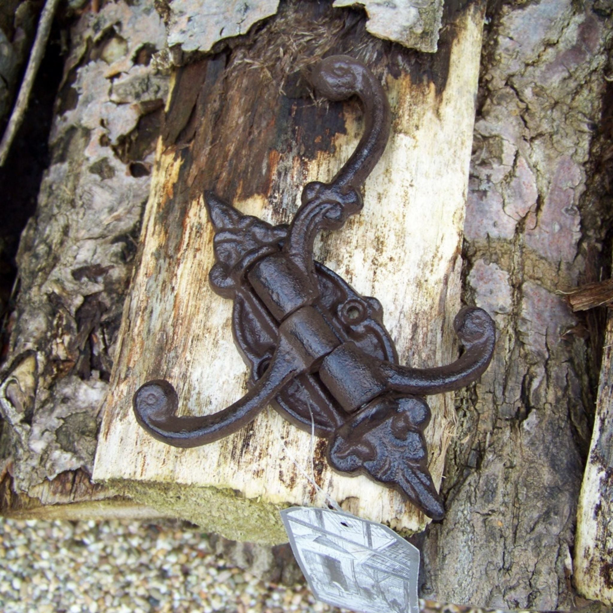 Wandhaken Nostalgie Gusseisen Drehbar Antikbraun