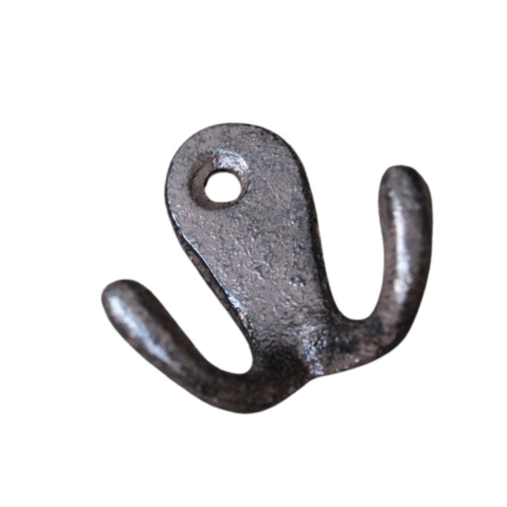 Doppel Wandhaken Gusseisen klein