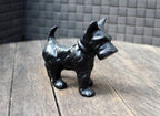 Dekofigur Hund antikschwarz