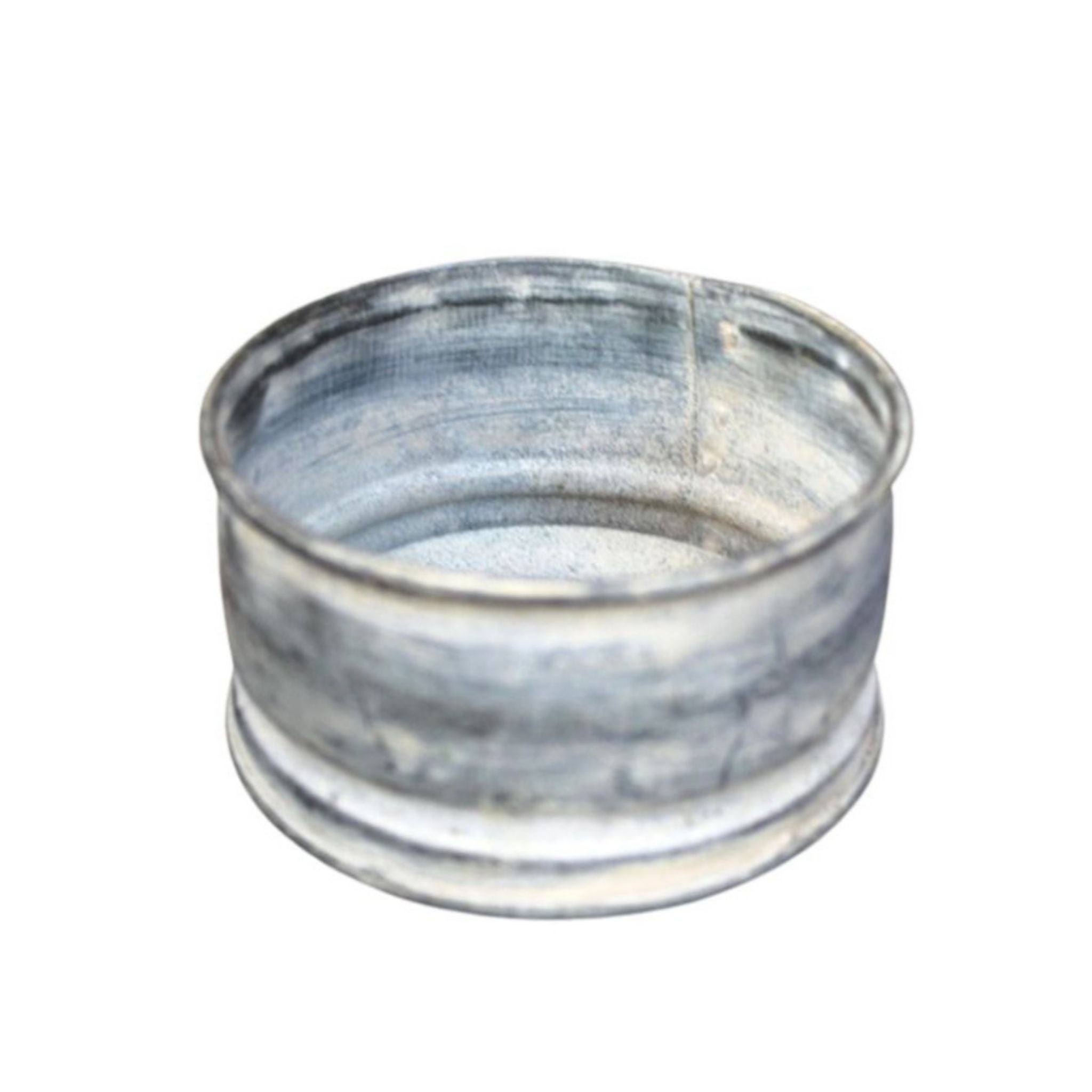 Zink Kerzenhalter Nostalgie Shabby-Stil 7cm