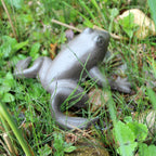 Gartenfigur Frosch Gusseisen groß