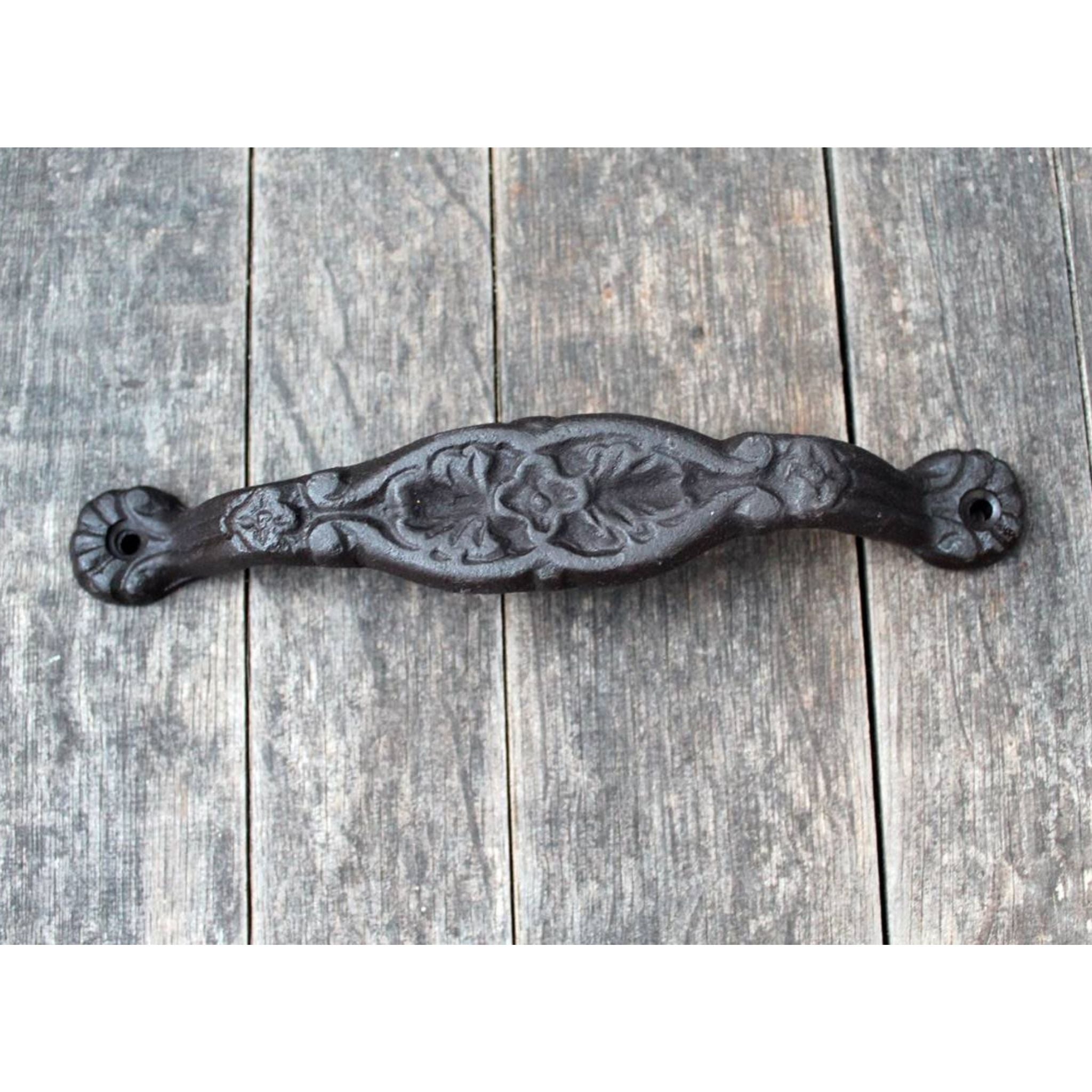 Türgriff Handgriff Gusseisen Antikbraun Nostalgie 22cm