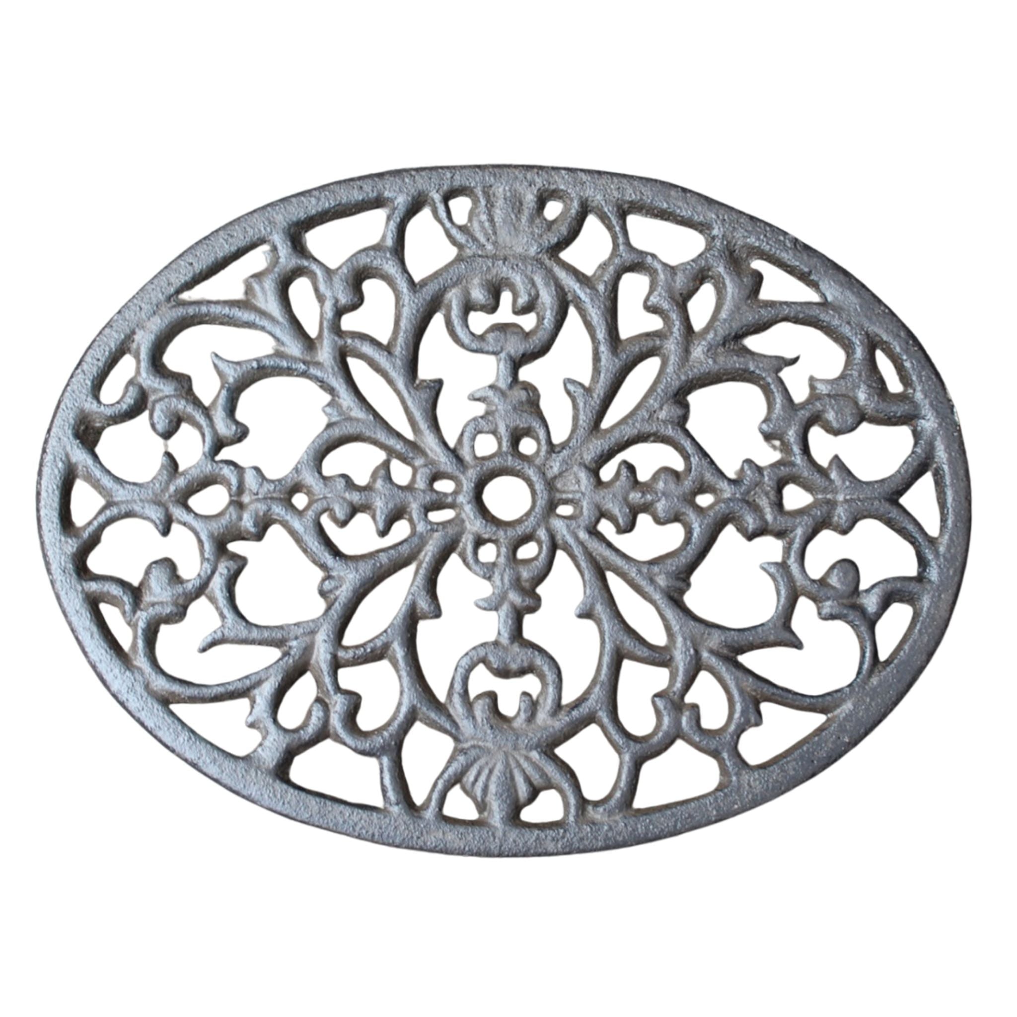 Untersetzer Nostalgie oval Gusseisen L24cm