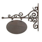 Namensschild Wandschild Gusseisen Nostalgie-Stil